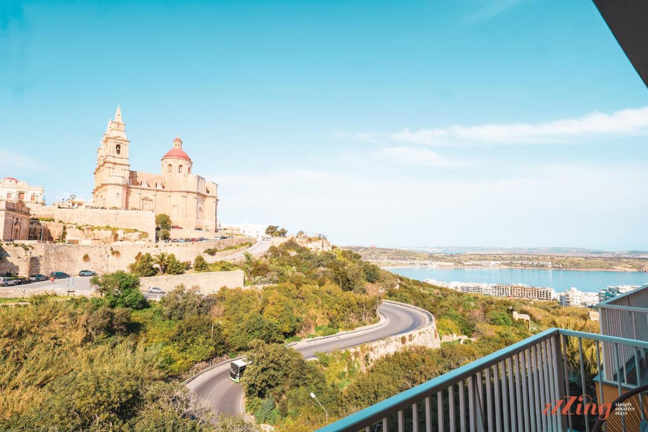 A Holiday Home In Mellieha With Gorgeous Views Exterior photo